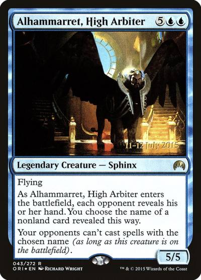 Alhammarret, High Arbiter PORI-43S Magic Origins Promos Magic card