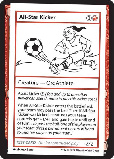 All-Star Kicker MB2-557 Mystery Booster 2 Magic card