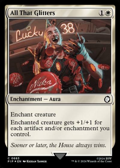 All That Glitters PIP-683 Fallout Magic card