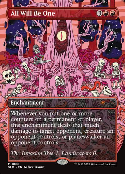 All Will Be One SLD-1888 Secret Lair Drop Magic card