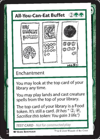 All-You-Can-Eat Buffet PF25-8 MagicFest 2025 Magic card