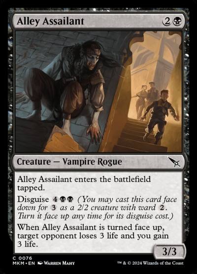 Alley Assailant 76 Murders at Karlov Manor Magic card