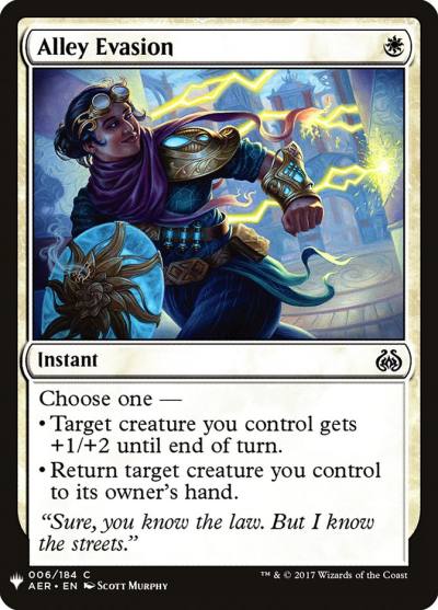 Alley Evasion PLST-AER-6 The List Magic card