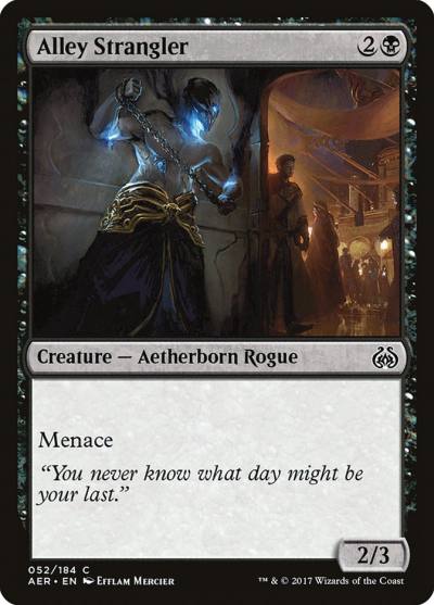 Alley Strangler AER-52 Aether Revolt Magic card