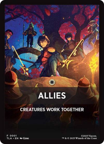 Allies FTLA-1 Avatar: The Last Airbender Front Cards Magic card