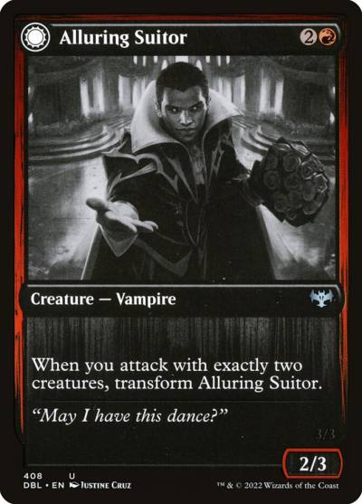 Alluring Suitor // Deadly Dancer DBL-408 Innistrad: Double Feature Magic card