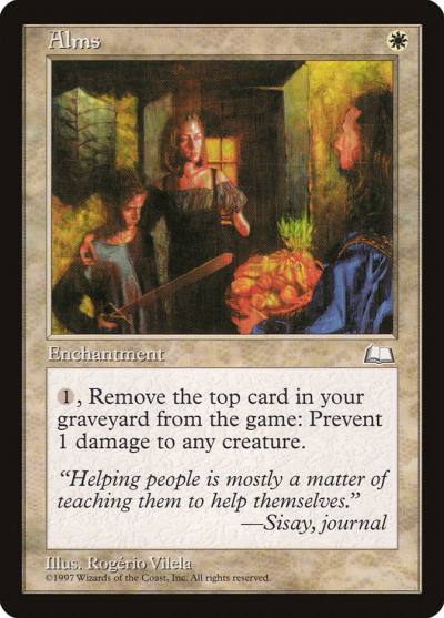 Alms WTH-3 Weatherlight Magic card