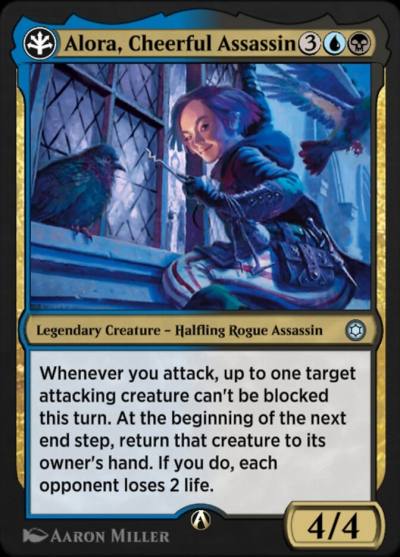 Alora, Cheerful Assassin 5b Alchemy Horizons: Baldur's Gate Magic card