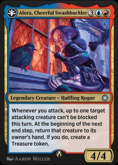 Alora, Cheerful Swashbuckler 5r Alchemy Horizons: Baldur's Gate Magic card
