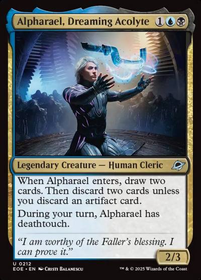 Alpharael, Dreaming Acolyte 212 Edge of Eternities Magic card