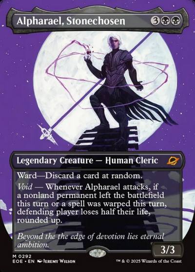 Alpharael, Stonechosen EOE-292 Edge of Eternities Magic card