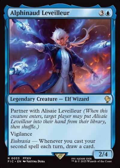 Alphinaud Leveilleur FIC-33 Final Fantasy Commander Magic card