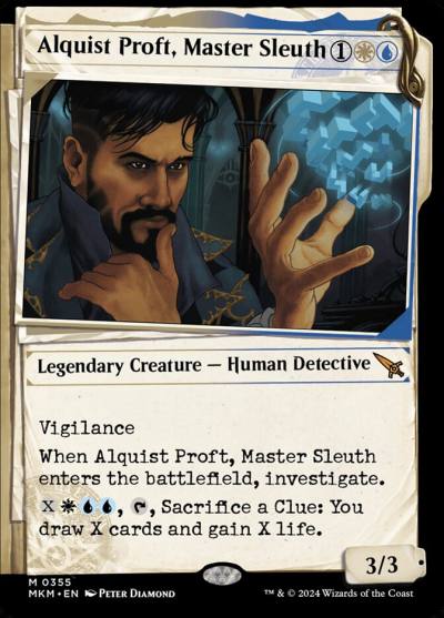 Alquist Proft, Master Sleuth MKM-355 Murders at Karlov Manor Magic card