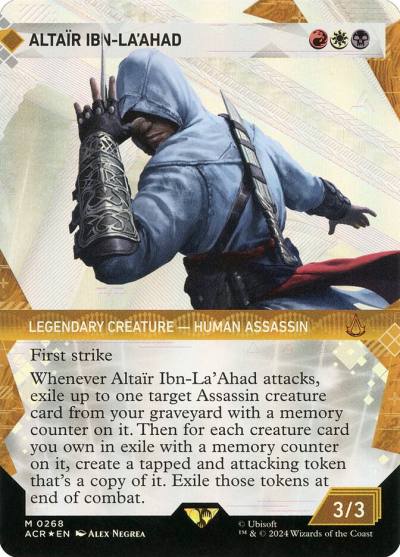Altaïr Ibn-La'Ahad ACR-268 Assassin's Creed Magic card