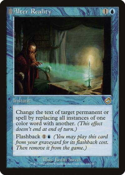 Alter Reality TOR-22 Torment Magic card