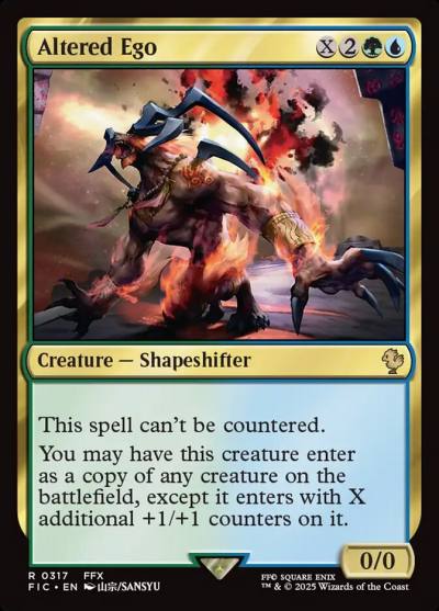 Altered Ego FIC-317 Final Fantasy Commander Magic card