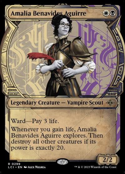 Amalia Benavides Aguirre LCI-299 The Lost Caverns of Ixalan Magic card