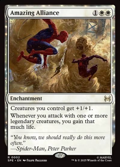 Amazing Alliance SPE-2 Marvel's Spider-Man Eternal Magic card