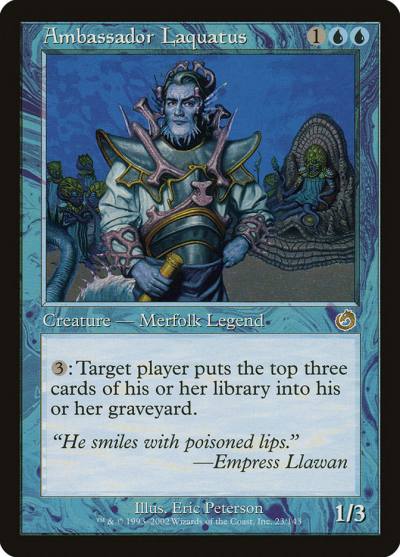 Ambassador Laquatus TOR-23 Torment Magic card