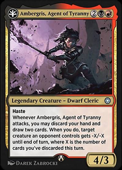 Ambergris, Agent of Tyranny 12b Alchemy Horizons: Baldur's Gate Magic card