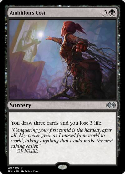 Ambition's Cost PRM-62523 Magic Online Promos Magic card
