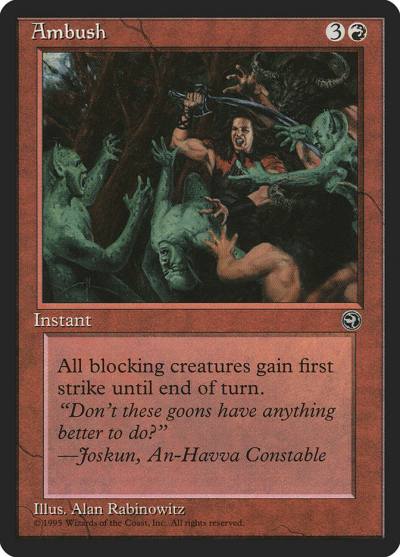 Ambush HML-62 Homelands Magic card