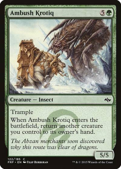 Ambush Krotiq 122 Fate Reforged Magic card