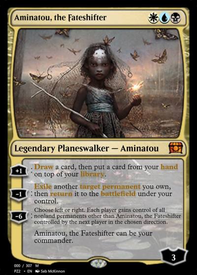 Aminatou, the Fateshifter PZ2-70763 Treasure Chest Magic card