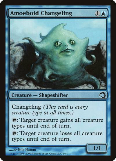 Amoeboid Changeling H09-3 Premium Deck Series: Slivers Magic card