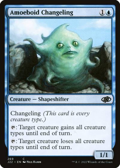 Amoeboid Changeling J22-269 Jumpstart 2022 Magic card