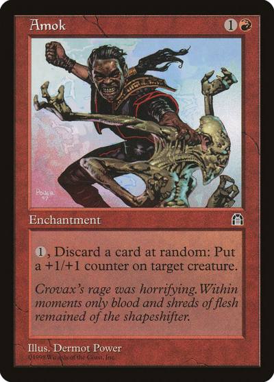 Amok STH-76 Stronghold Magic card