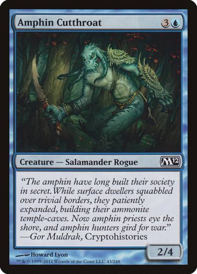 Amphin Cutthroat 43 Magic 2012 Magic card