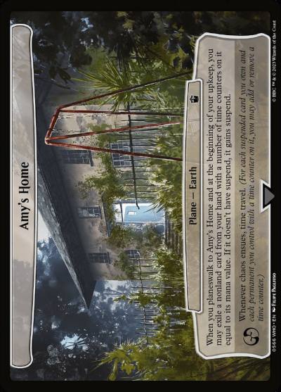 Amy's Home WHO-566 Doctor Who Magic card