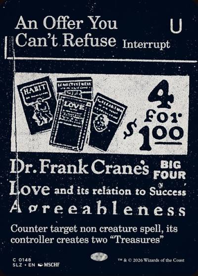 An Offer You Can't Refuse
