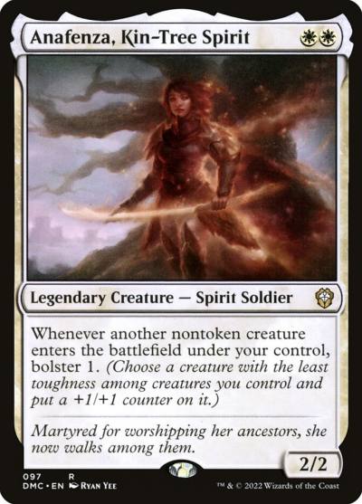 Anafenza, Kin-Tree Spirit DMC-97 Dominaria United Commander Magic card