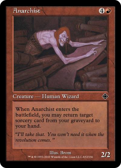 Anarchist TD0-A52 Magic Online Theme Decks Magic card