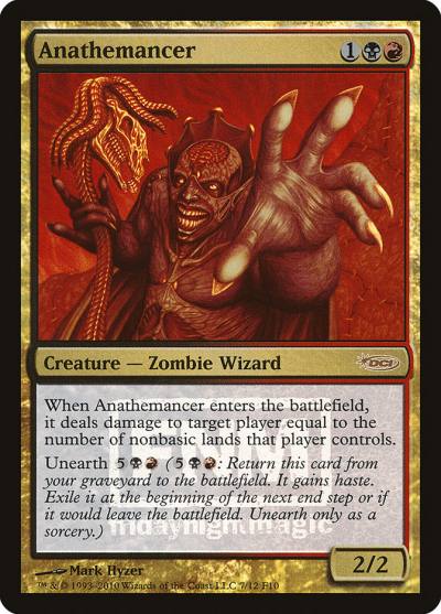 Anathemancer F10-7 Friday Night Magic 2010 Magic card