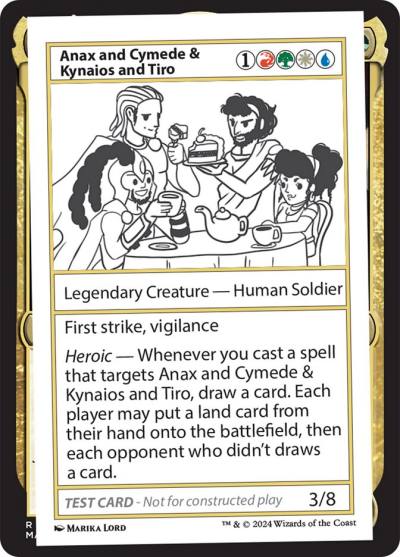 Anax and Cymede & Kynaios and Tiro MB2-589 Mystery Booster 2 Magic card