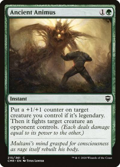 Ancient Animus CMR-215 Commander Legends Magic card