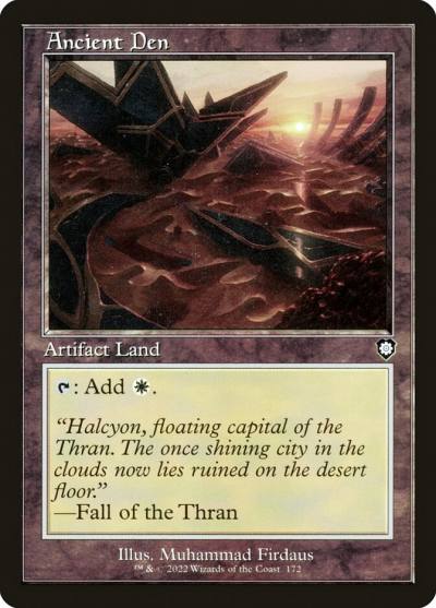 Ancient Den BRC-172 The Brothers' War Commander Magic card