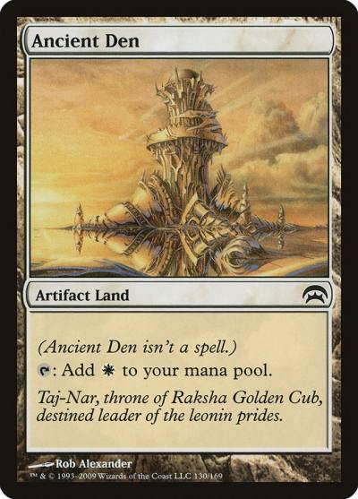 Ancient Den HOP-130 Planechase Magic card