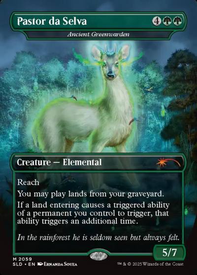Ancient Greenwarden SLD-2059 Secret Lair Drop Magic card