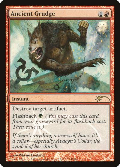 Ancient Grudge F12-5 Friday Night Magic 2012 Magic card