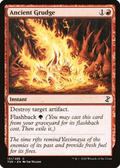 Ancient Grudge TSR-151 Time Spiral Remastered Magic card
