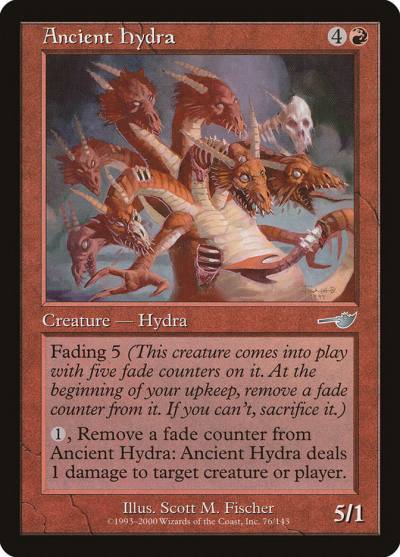 Ancient Hydra NEM-76 Nemesis Magic card