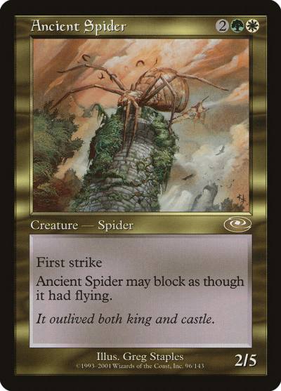 Ancient Spider PLS-96 Planeshift Magic card