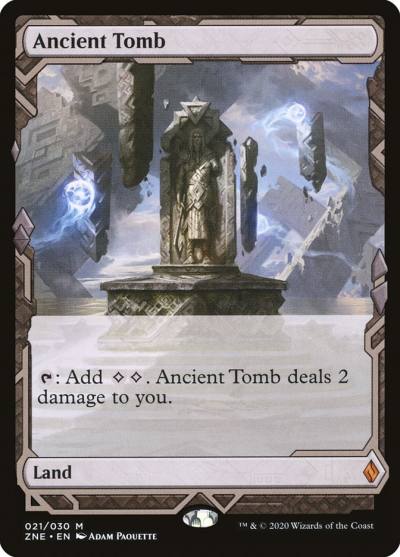 Ancient Tomb ZNE-21 Zendikar Rising Expeditions Magic card