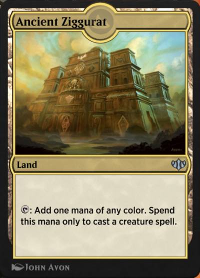 Ancient Ziggurat HA3-26 Historic Anthology 3 Magic card