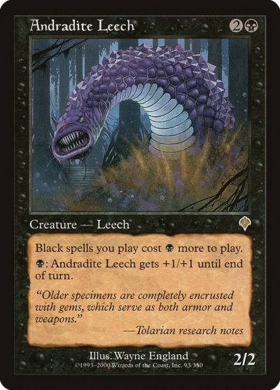 Andradite Leech INV-93 Invasion Magic card
