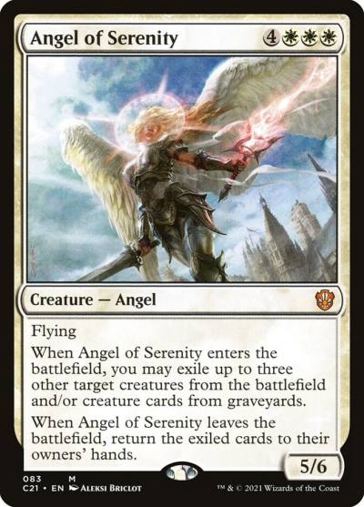 Angel of Serenity C21-83 Commander 2021 Magic card
